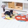 Touchdog Cartoon Sleepy Monster Rounded and Dog Mat