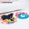 Touchdog Cartoon Sleepy Monster Rounded and Dog Mat