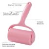 Replaceable Rolls Handle Sticky Roller Hair Remover Kit With Handle