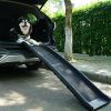 Portable Foldable Dog Ramp Climbing Ladder - Black XH