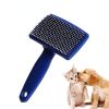 Pet Needle Combs Massage Pet Hair Remover Brush Dog/Hair Fur Cleaning Stainless Non-Slip