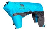 Touchdog Quantum-Ice Full-Bodied Adjustable 3M Reflective Dog Jacket Blackshark Technology