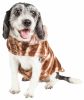 Dog Life Luxe 'Tira-Poochoo' Tiramisu Patterned Mink Coat Jacket